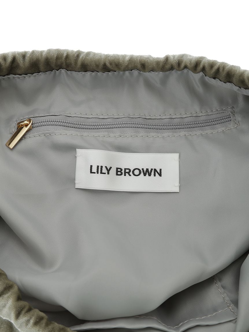 ビジュードローストリングバッグ(バッグ)｜LILY BROWN（リリーブラウン