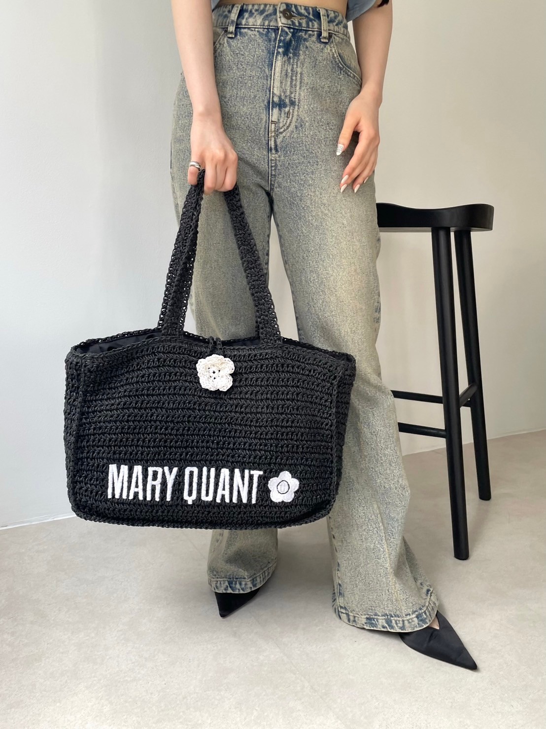 WEB限定カラー】【LILY BROWN×MARY QUANT】ロゴ刺繍カゴバッグ(バッグ)｜LILY BROWN（リリーブラウン）の通販サイト【公式】