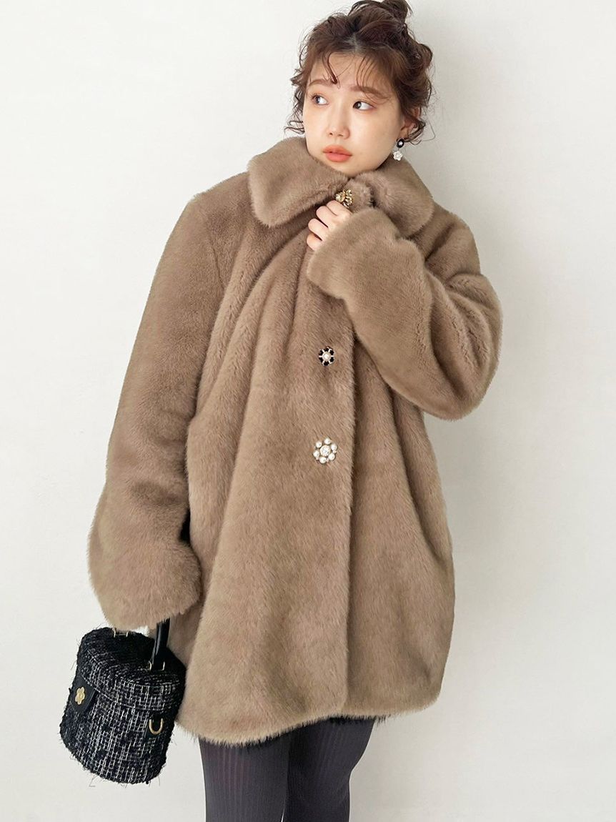 限定カラー】【LILY BROWN×MARY QUANT】デイジーバニティバッグ