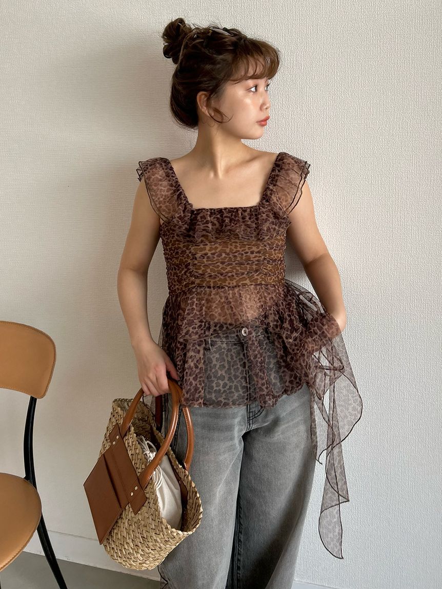 シーグラスカゴバッグ(バッグ)|LILY BROWN(リリーブラウン)の シーグラスカゴバッグ(バッグ)|LILY BROWN(リリーブラウン)の
