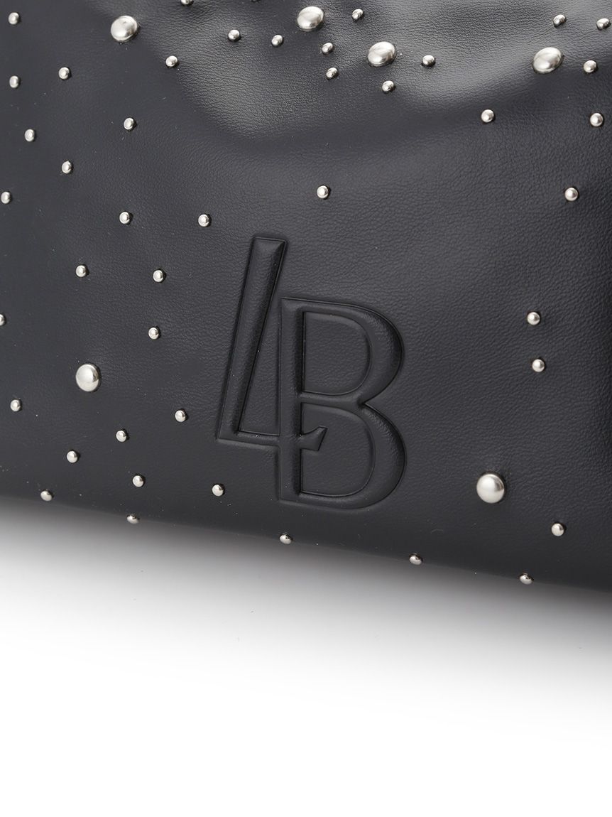 L.B CANDY STOCK]LBロゴスタッズショルダーバッグ(ショルダー