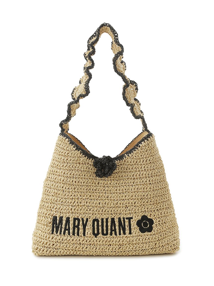 LILY BROWN×MARY QUANT】ペーパーラウンドフリルバッグ(バッグ