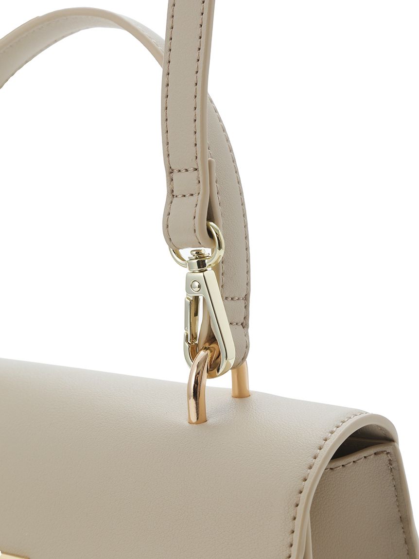 スクエアバックルトップハンドルバッグ(雑貨)｜ファッション雑貨｜LILY