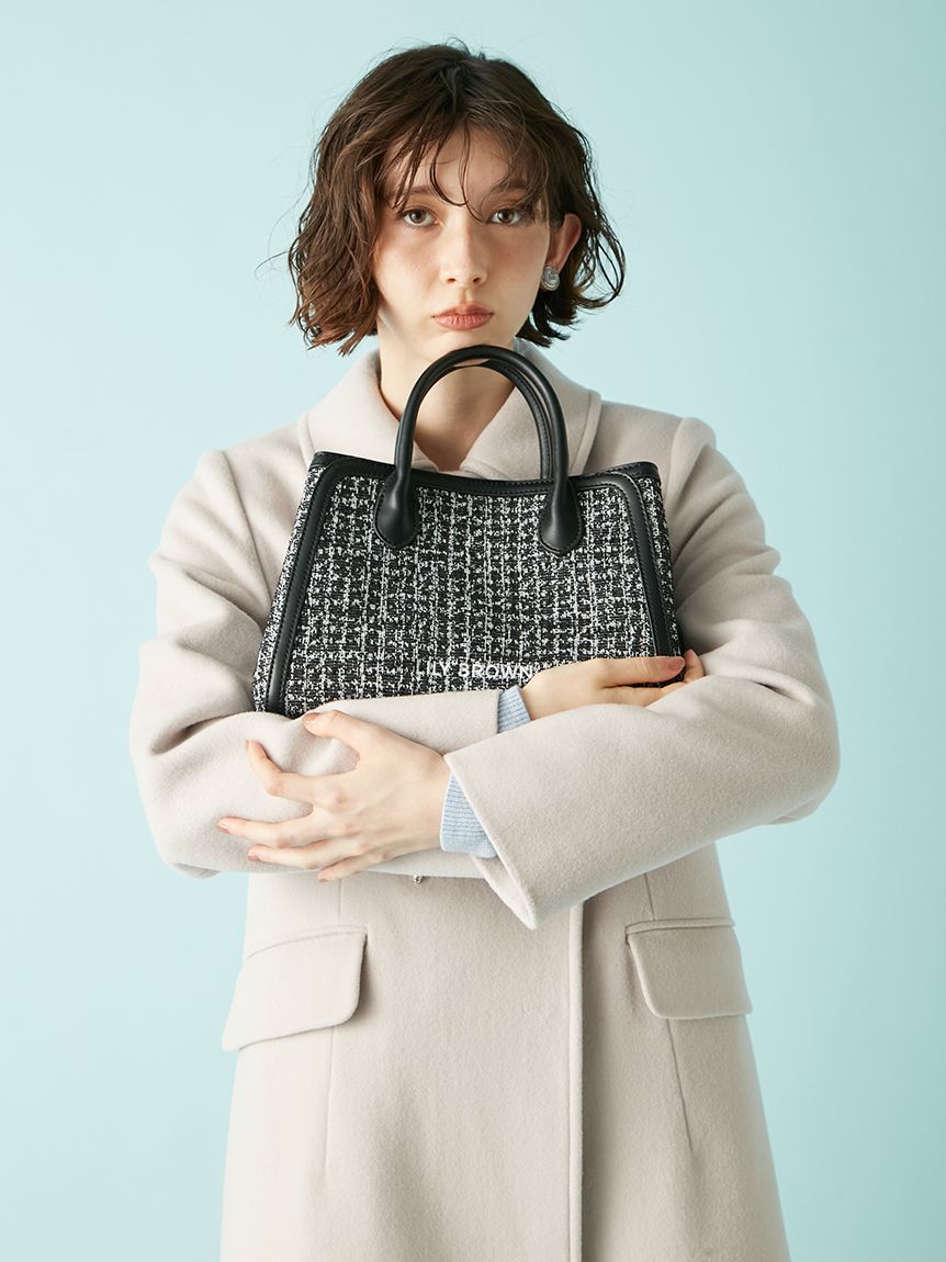 ロゴ刺繍バリエーショントートバッグ(バッグ)｜LILY BROWN（リリー