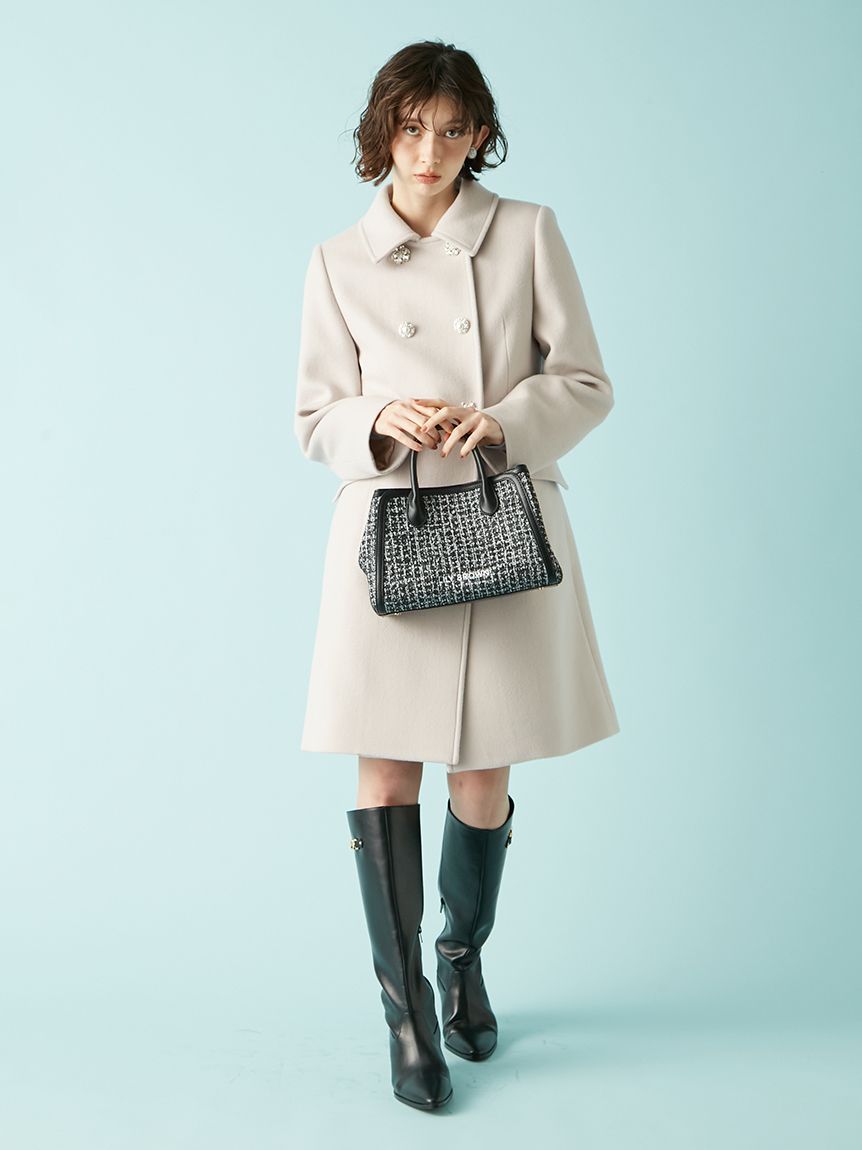 ロゴ刺繍バリエーショントートバッグ(バッグ)｜LILY BROWN（リリー