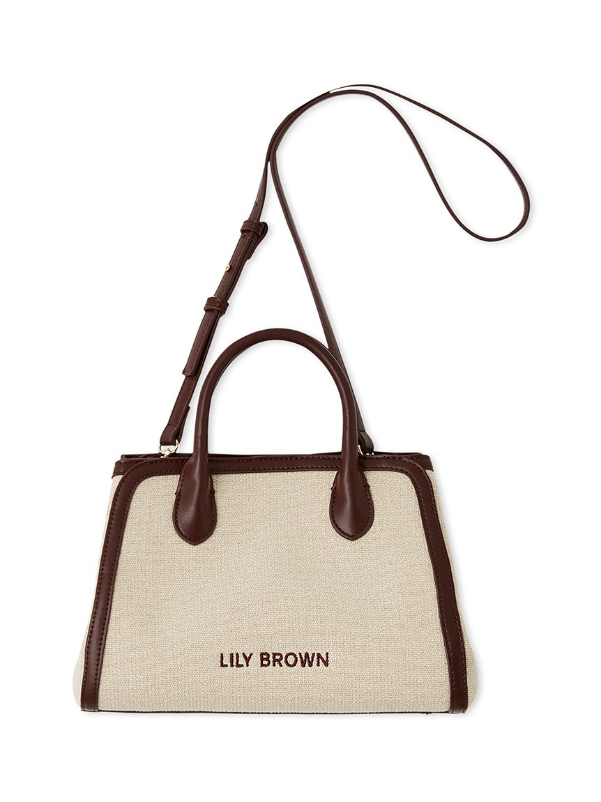 ロゴ刺繍バリエーショントートバッグ(バッグ)｜LILY BROWN