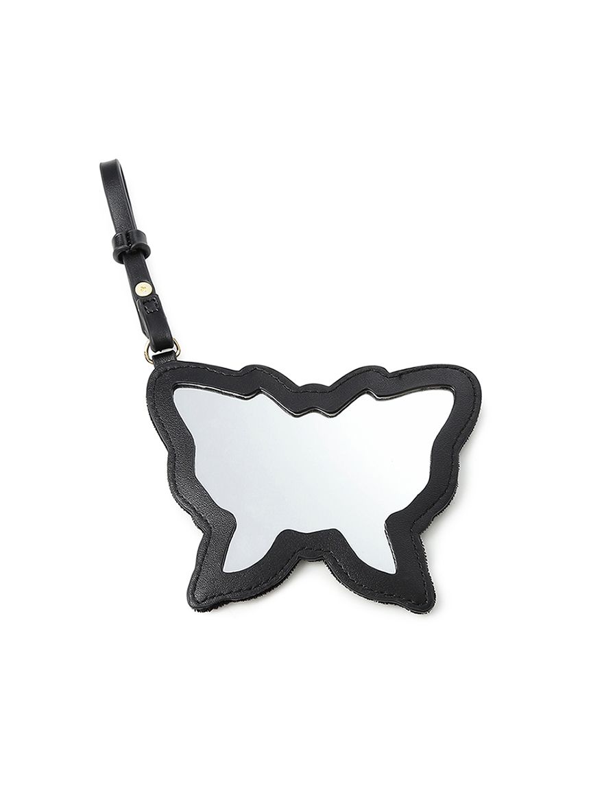 【LILY BROWN ×ANNA SUI】バタフライミラーチャーム付きバッグ LILY BROWN ×ANNA SUI】バタフライミラーチャーム付きバッグ