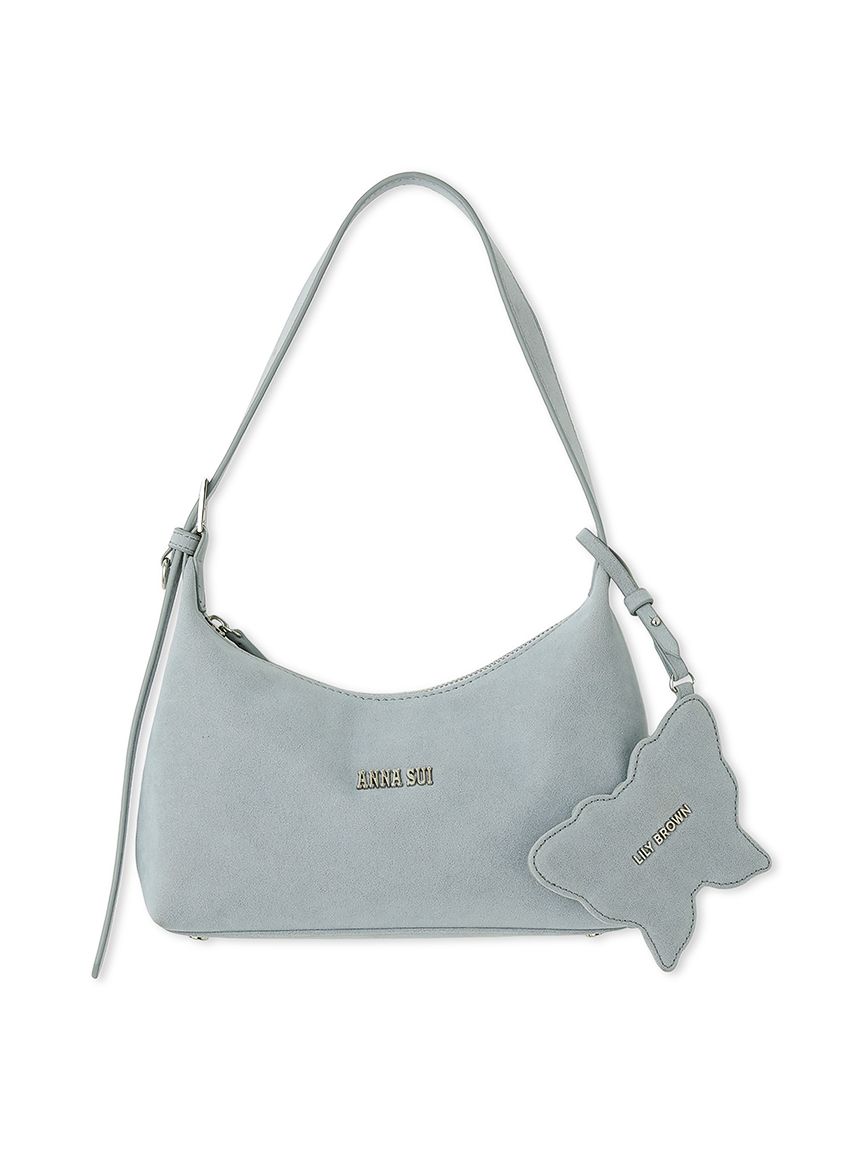【LILY BROWN ×ANNA SUI】バタフライミラーチャーム付きバッグ LILY BROWN ×ANNA SUI】バタフライミラーチャーム付きバッグ