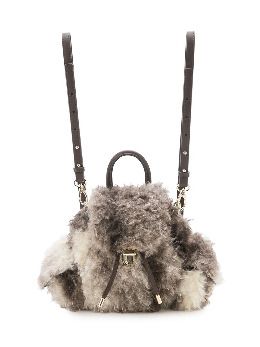 2wayエコファーバックパック(バッグ)｜LILY BROWN（リリーブラウン）の