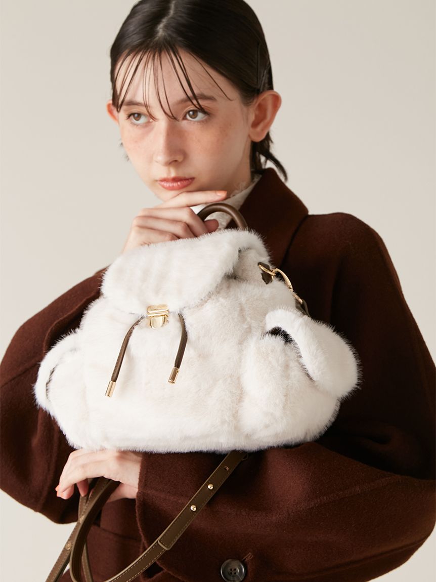 2wayエコファーバックパック(バッグ)｜LILY BROWN（リリーブラウン）の