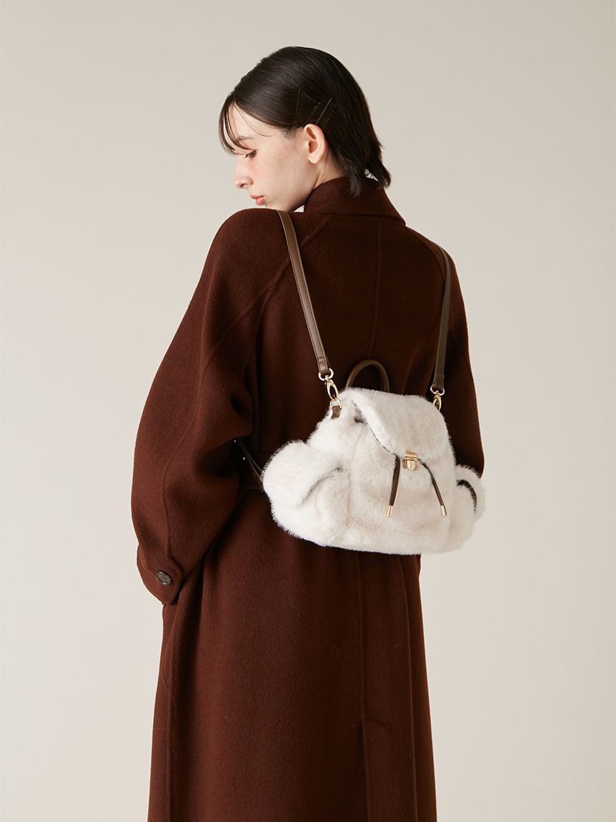 2wayエコファーバックパック(バッグ)｜LILY BROWN（リリーブラウン）の