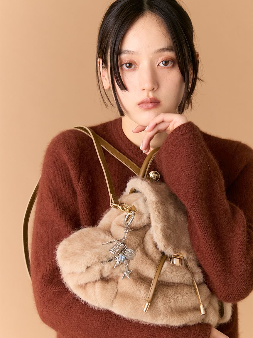 2wayエコファーバックパック(バッグ)｜LILY BROWN（リリーブラウン）の