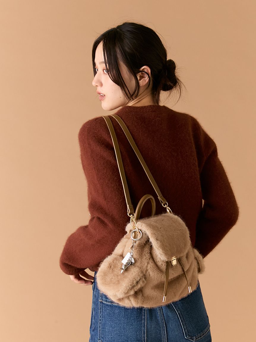 2wayエコファーバックパック(バッグ)｜LILY BROWN（リリーブラウン）の