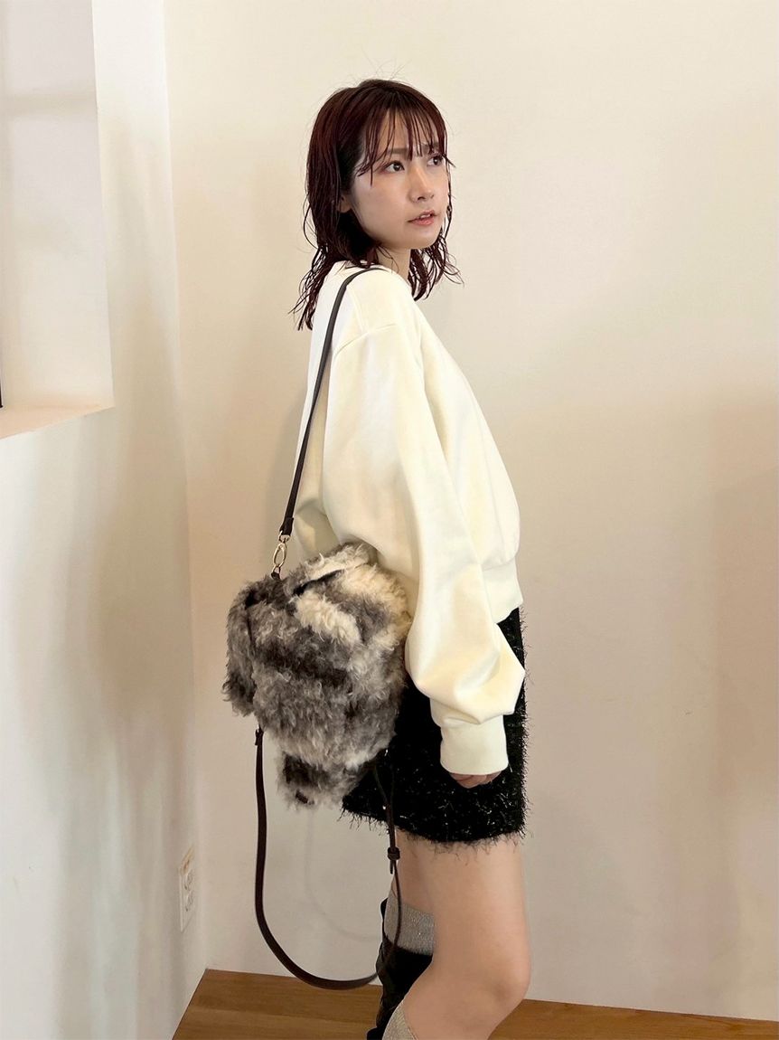 2wayエコファーバックパック lily brown リリーブラウン 2wayエコファーバックパック(バッグ)｜LILY BROWN（リリーブラウン）の