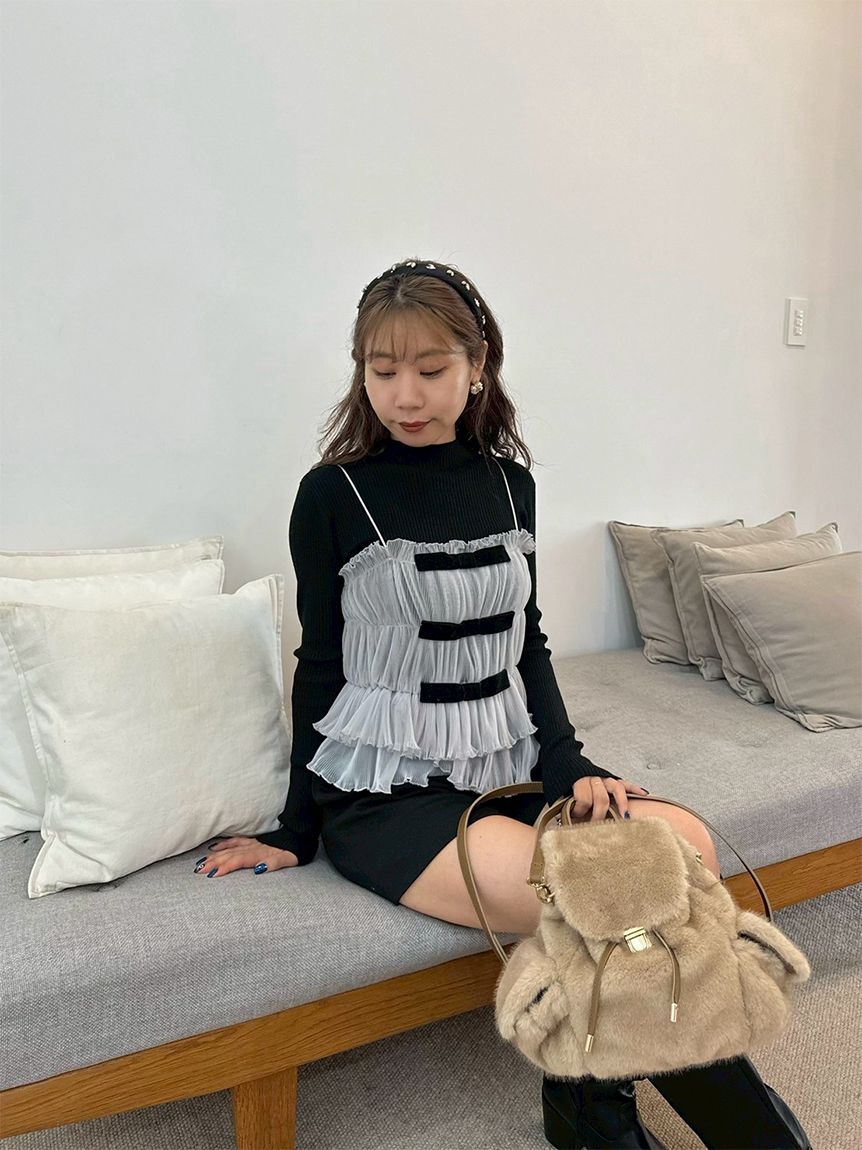 2wayエコファーバックパック(バッグ)｜LILY BROWN（リリーブラウン）の