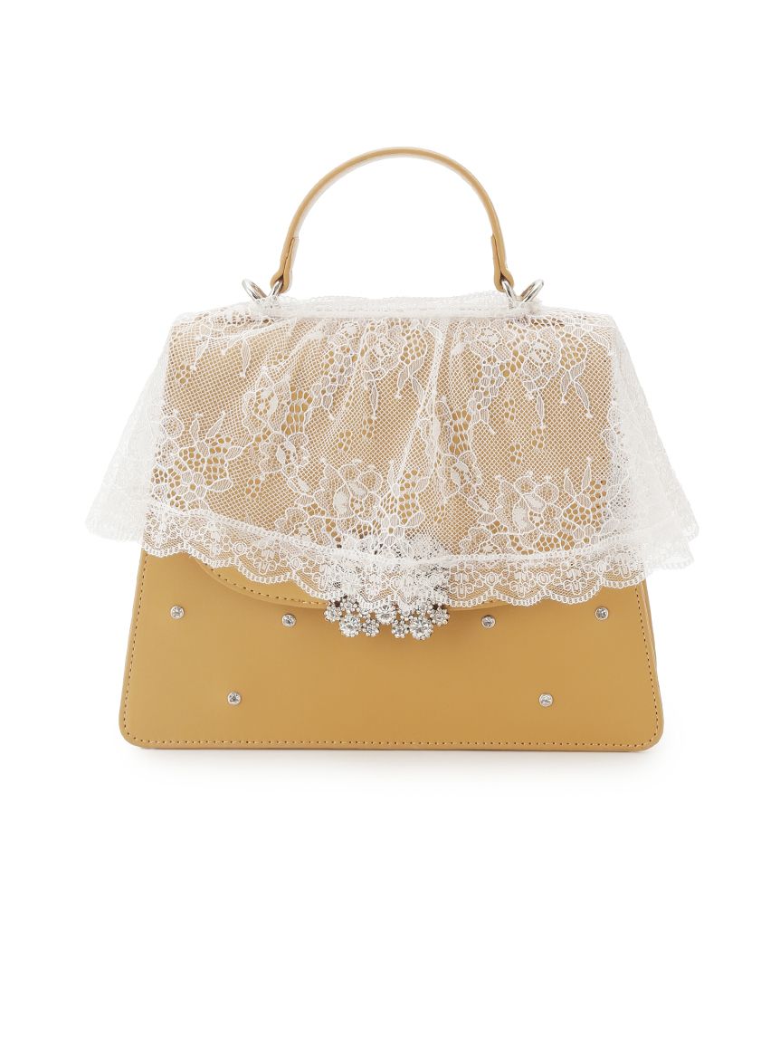 L.B CANDY STOCK]2wayレースカバーバッグ(Hearts2Hearts着用)(バッグ