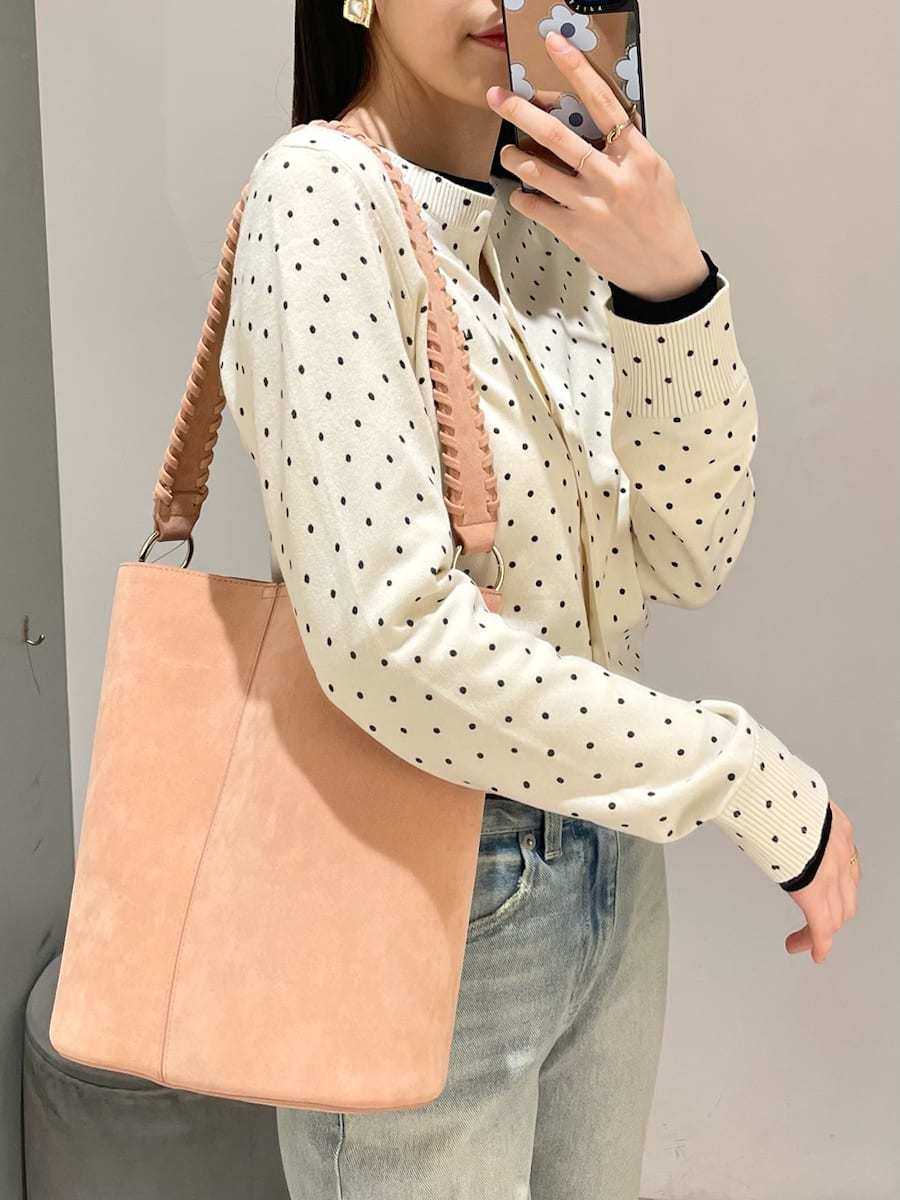 ステッチハンドルバケツバッグ(雑貨)｜ファッション雑貨｜LILY BROWN