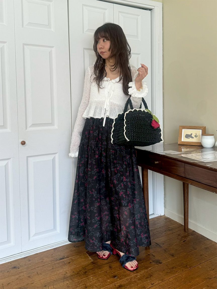 ⭐︎タグ付き新品⭐︎ Lily Brown かごバッグ MARY QUANT × LILY BROWN 第6弾 feat.ミチ | LILY BROWN（リリー
