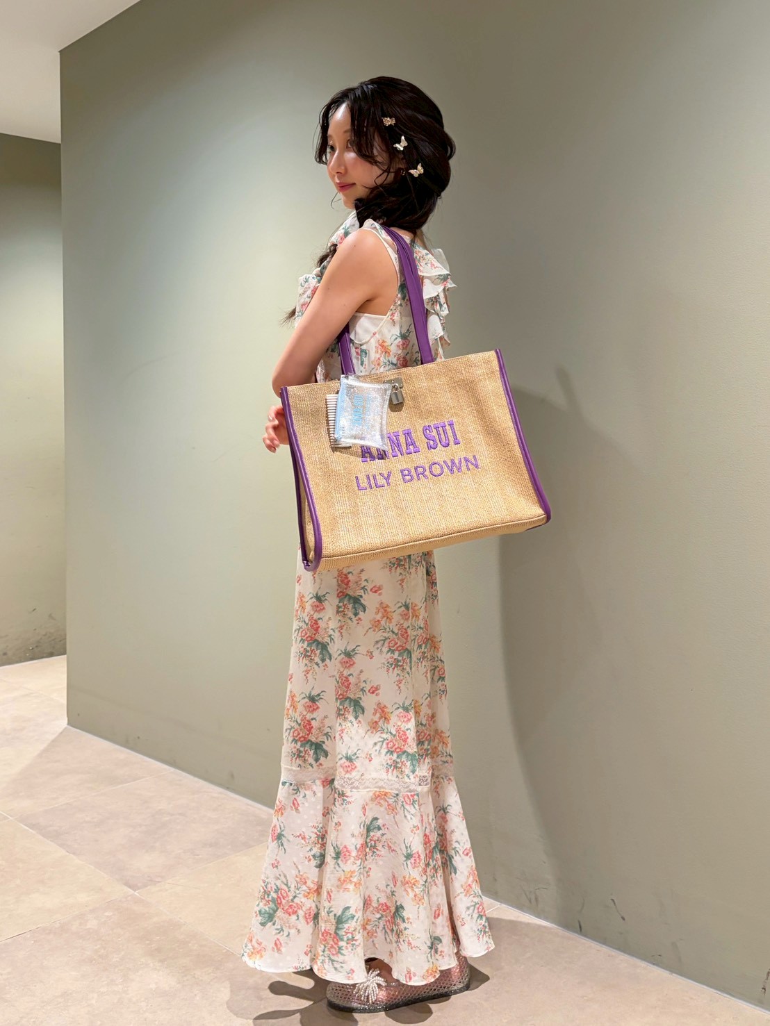 LILY BROWN×ANNA SUI】バリエーショントートバッグ(バッグ)｜LILY