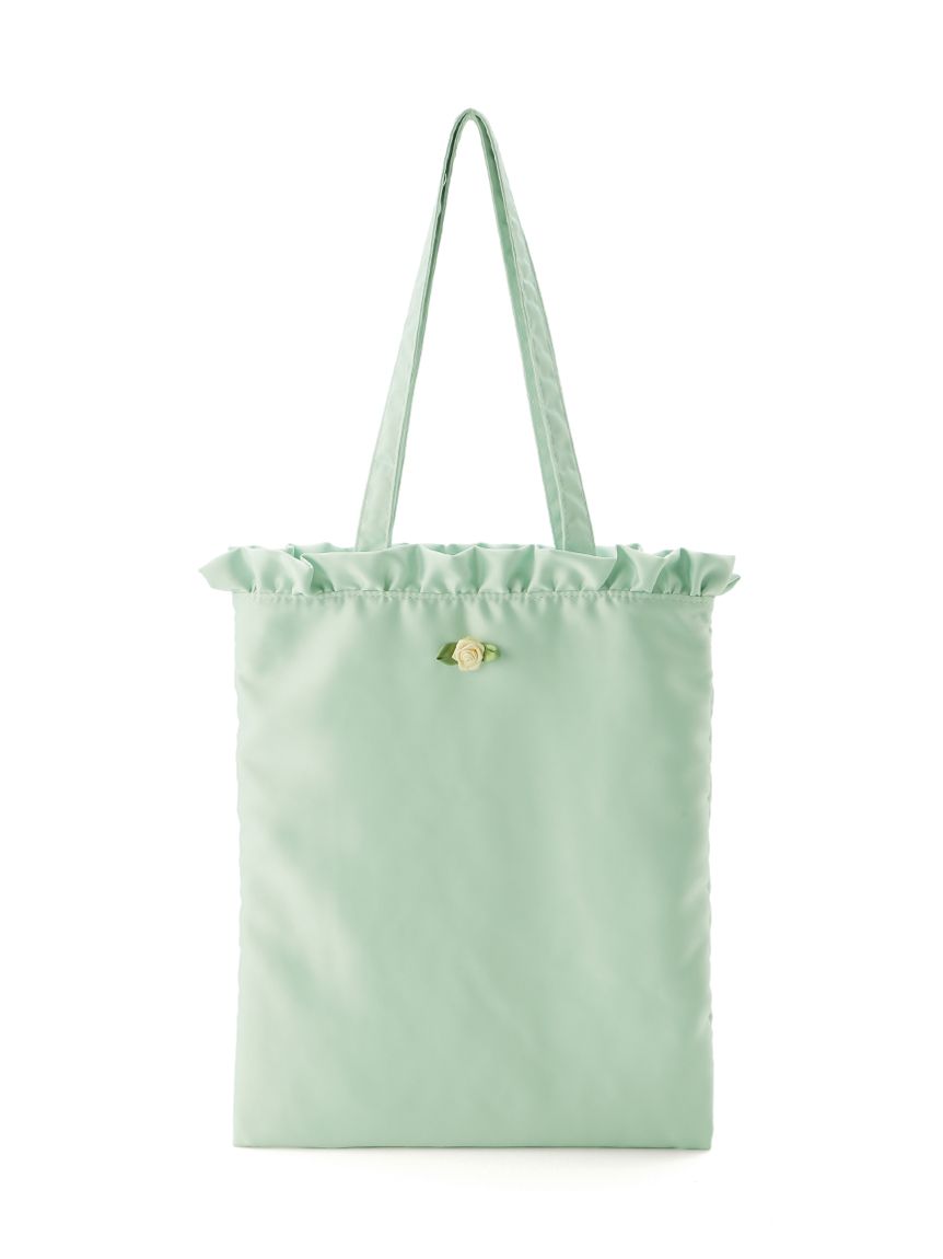 ローズモチーフフリルトート(トートバッグ)｜BAG｜LILY BROWN（リリー
