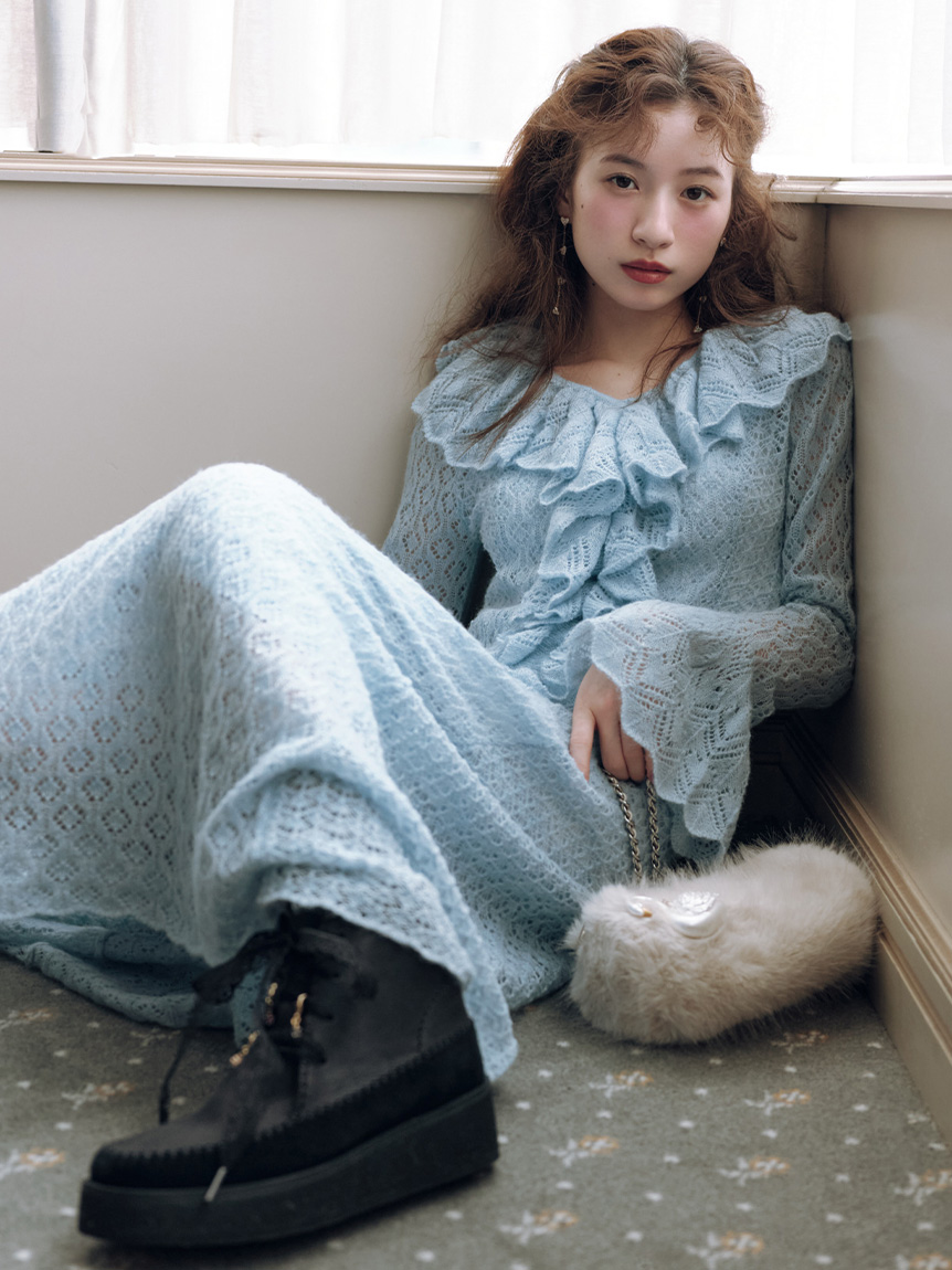 チェーンショルダーファーバッグ(ショルダーバッグ)｜BAG｜LILY BROWN