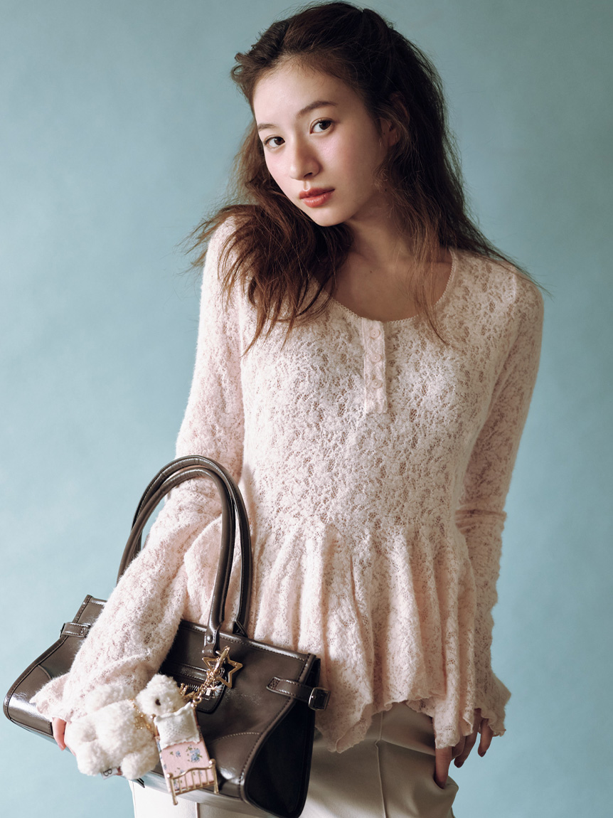 ロングハンドルボストンバッグ(ボストンバッグ)｜BAG｜LILY BROWN