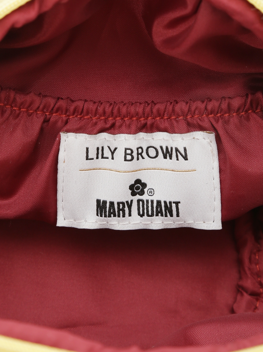 LILY BROWN×MARY QUANT】Lily Bearポーチ(コラボレーションアイテム