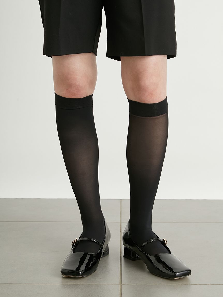シアーレースハイソックス(ソックス)｜レッグウェア｜LILY BROWN