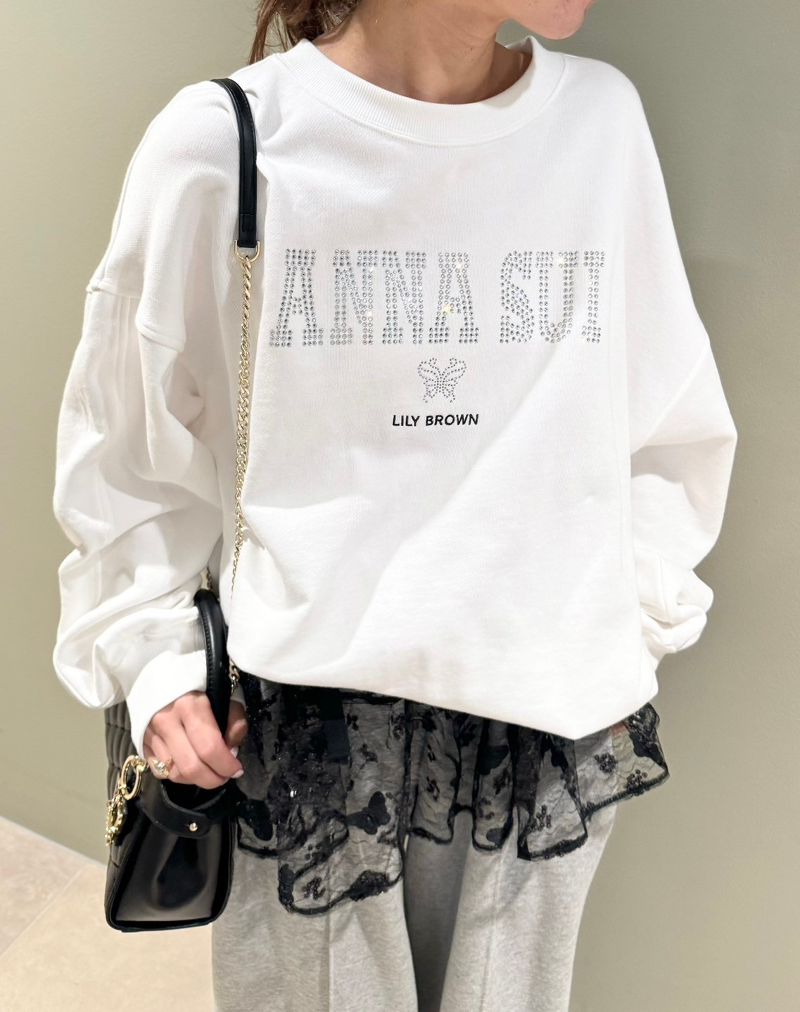 WEB限定カラー】【LILY BROWN × ANNA SUI】バタフライベルト