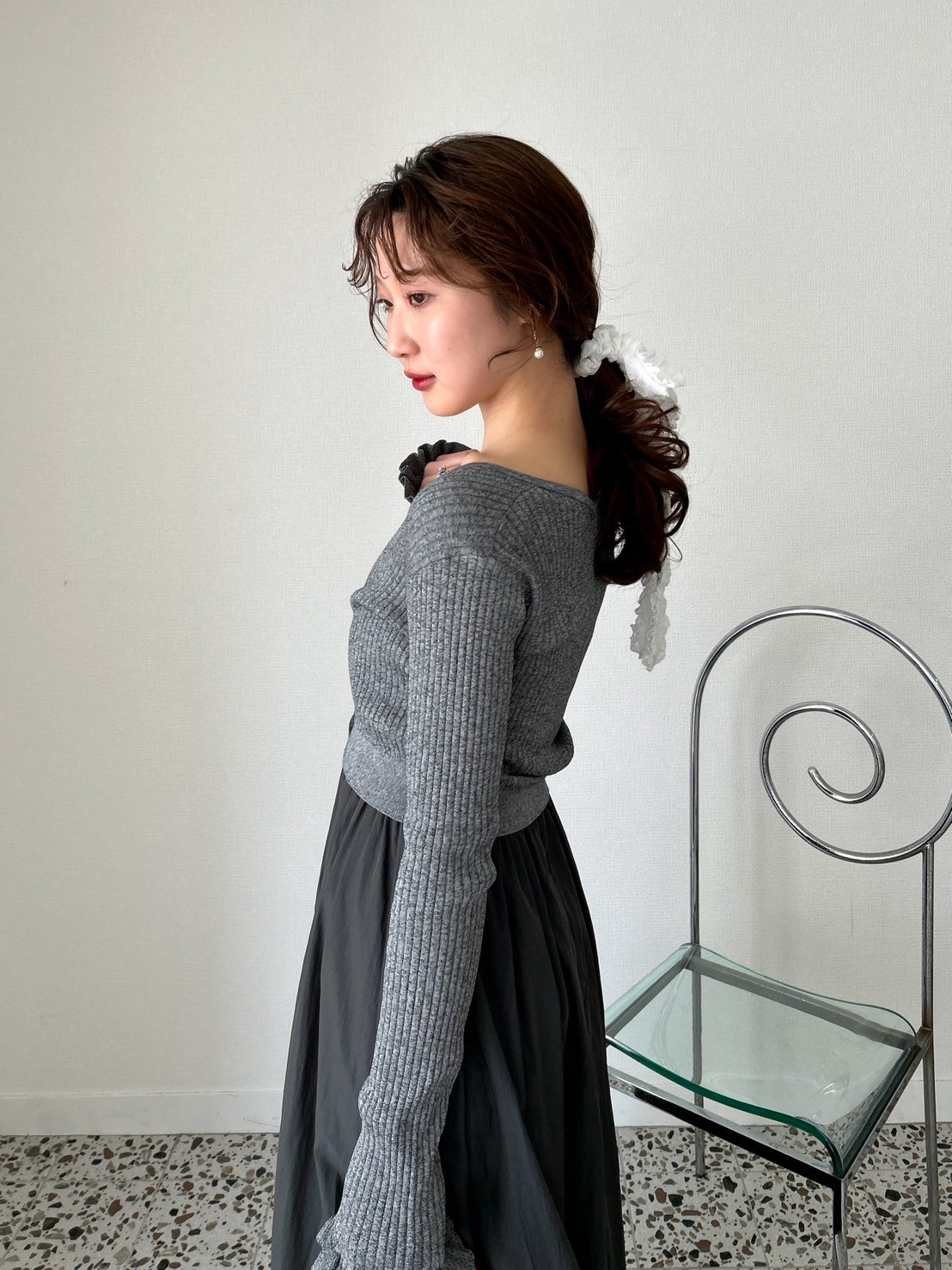 ANNEBRA：Lily ロングナイティ ロングスリーブバックティアードブラウス – YOKO CHAN