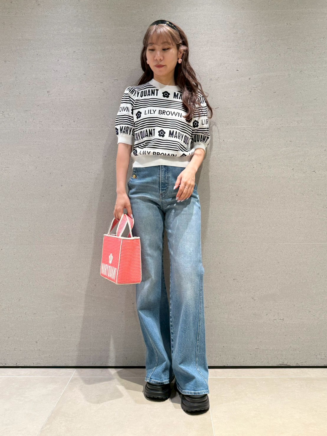 LILY BROWN×MARY QUANT】カチューシャ(ヘッドアクセサリー