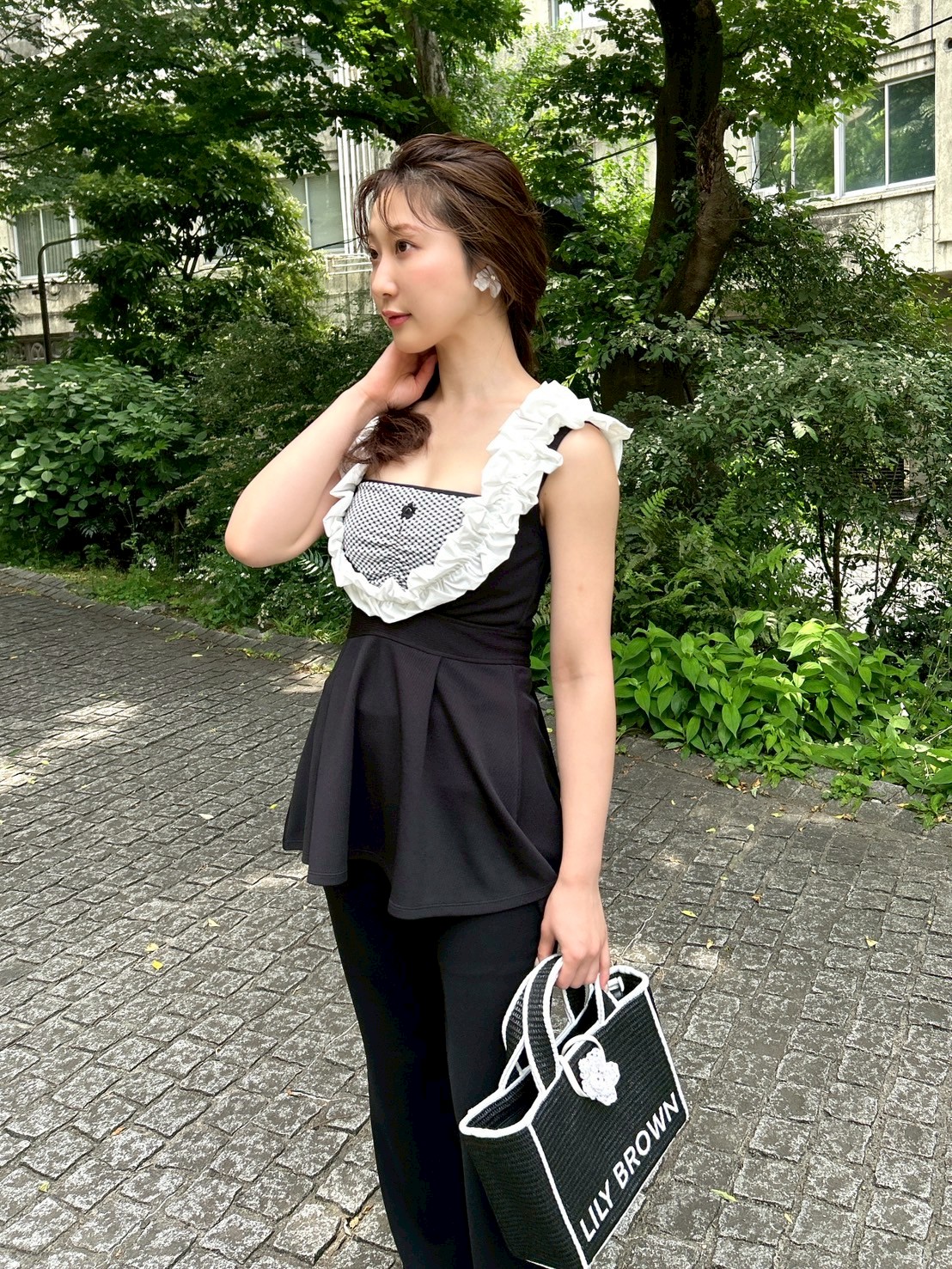 LILY BROWN×MARY QUANT】3ピーススイムウエア(水着