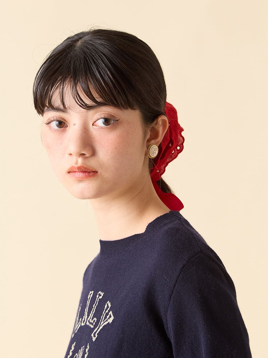 【ルージュ】Bucephalandra sp. Kudangan set バリエーションリボンシュシュ(ヘッドアクセサリー)｜アクセサリー