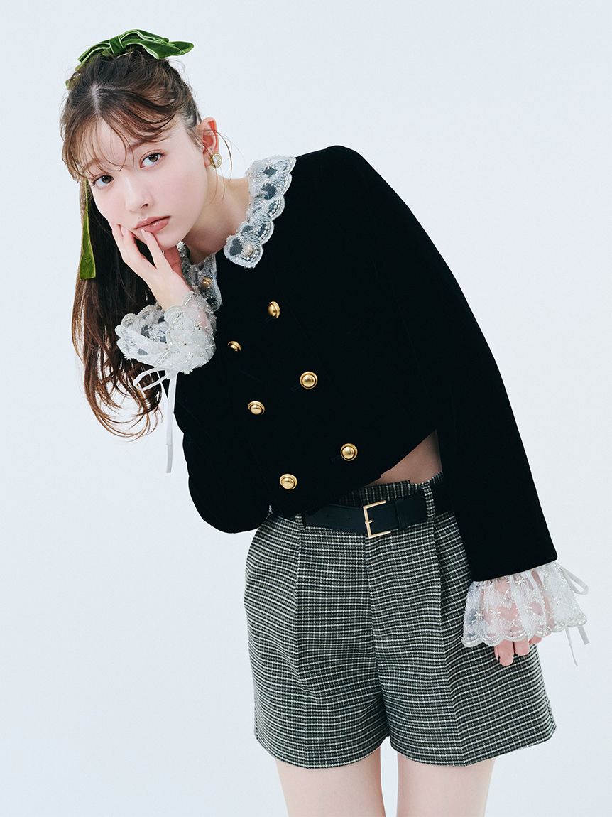 ベロアリボンバレッタ(ヘッドアクセサリー)｜アクセサリー｜LILY
