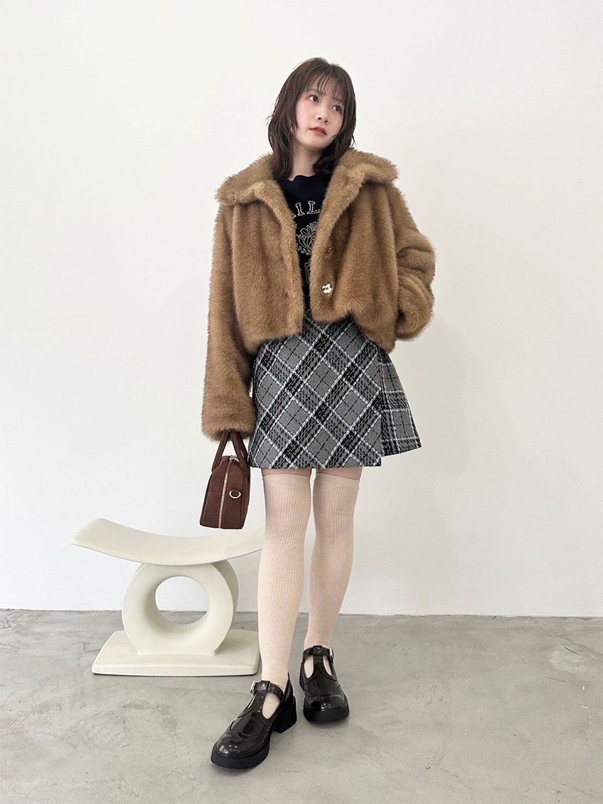 シアーコットンニーハイソックス【Hearts2Hearts着用】(レッグ