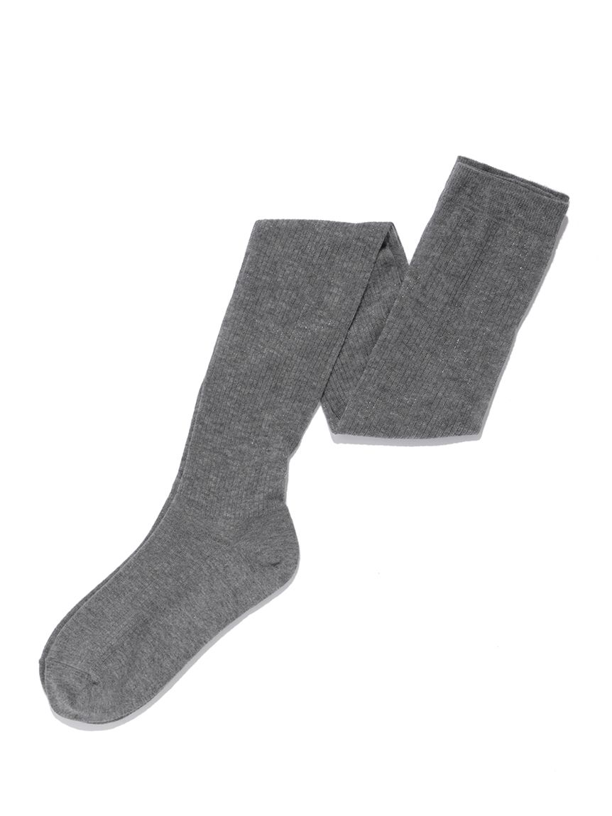 シアーコットンニーハイソックス(Hearts2Hearts着用)(レッグウェア