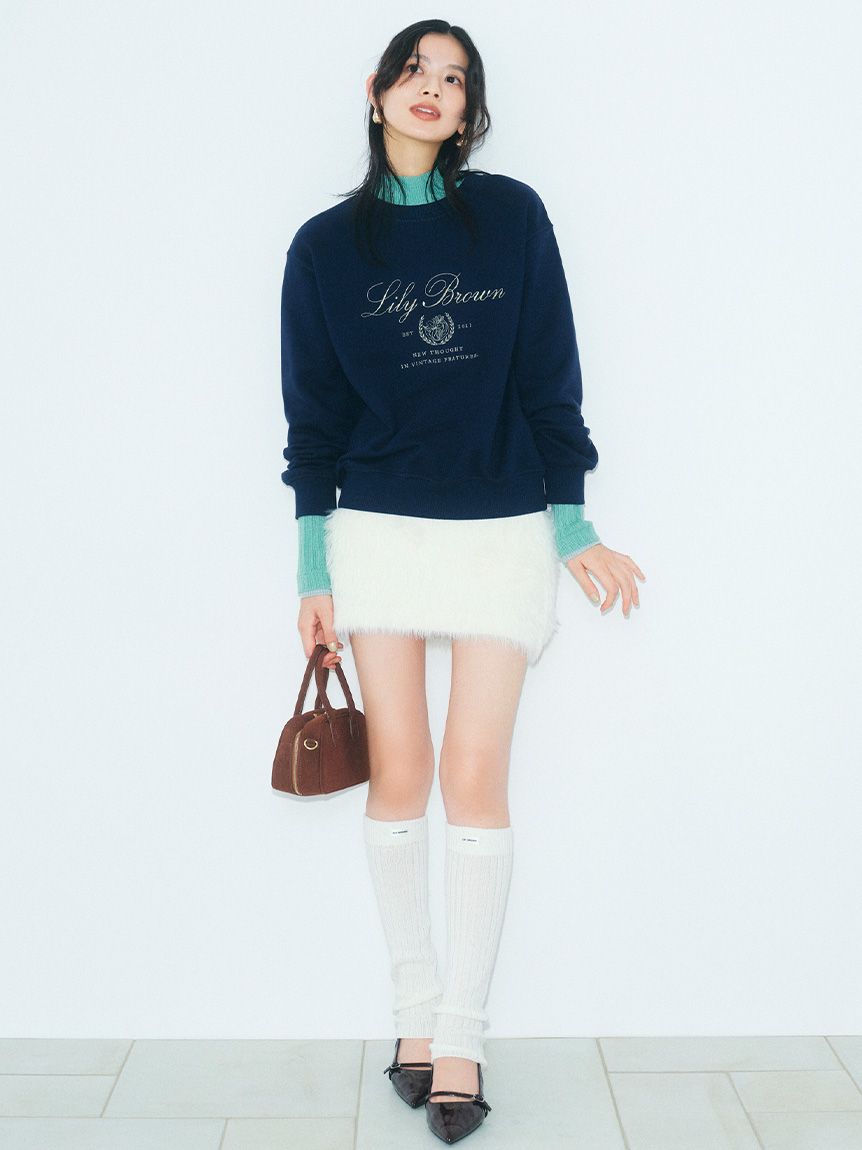 ウールブレンドレッグウォーマー(ソックス)｜レッグウェア｜LILY BROWN