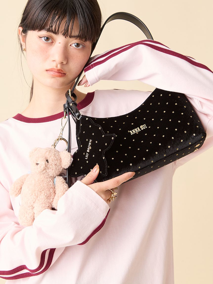 WEB限定カラー】【LILY BROWN ×ANNA SUI】バタフライLily Bearチャーム