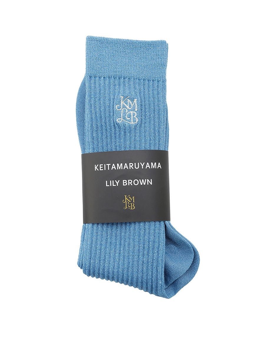LILY BROWN×KEITA MARUYAMA】ロゴラメリブソックス(コラボレーション