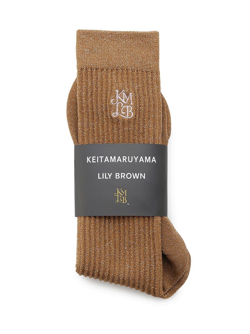 LILY BROWN×KEITA MARUYAMA】ロゴラメリブソックス(コラボレーション