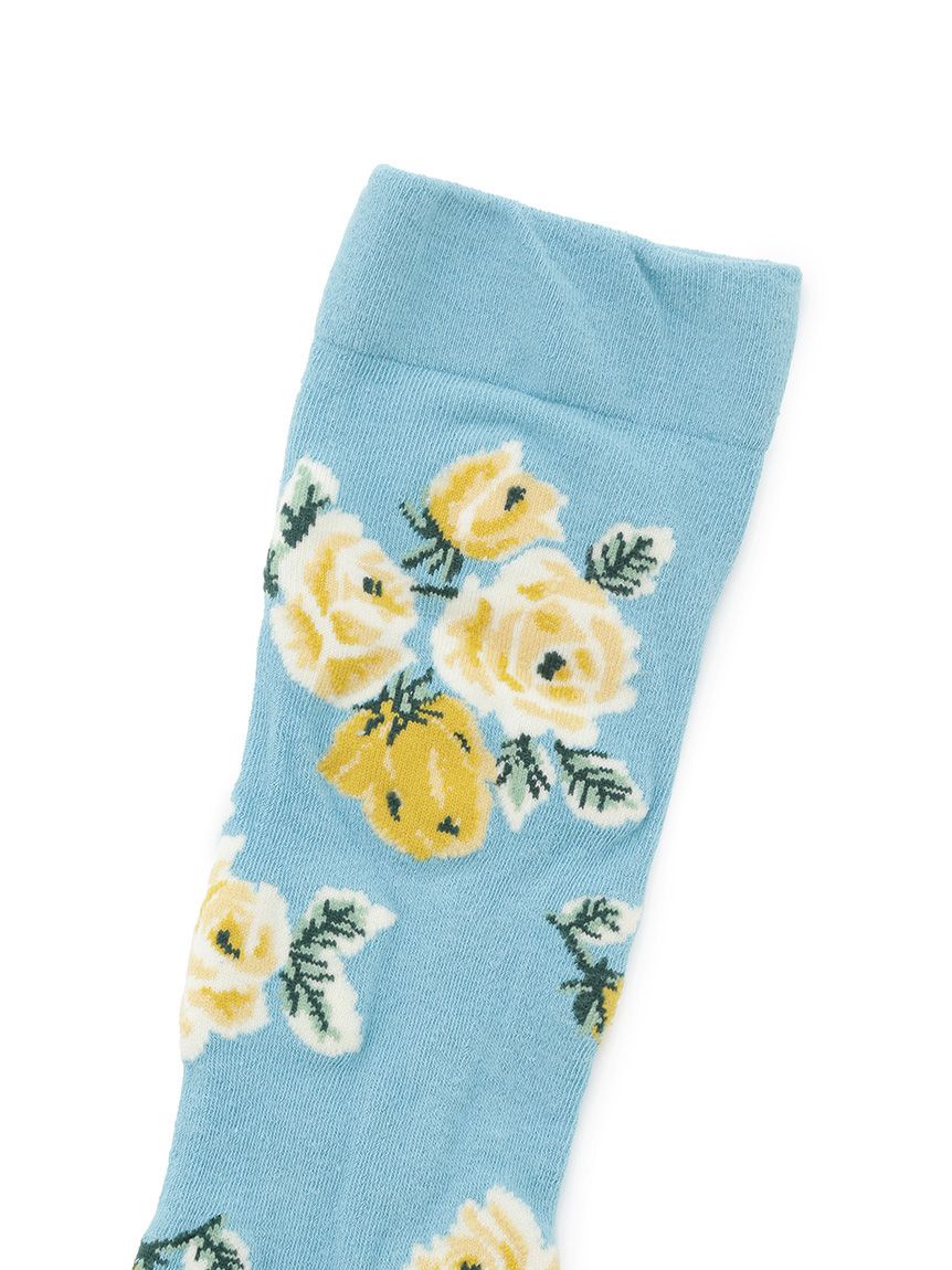 LILY BROWN×KEITA MARUYAMA】ジャガードブーケハイソックス