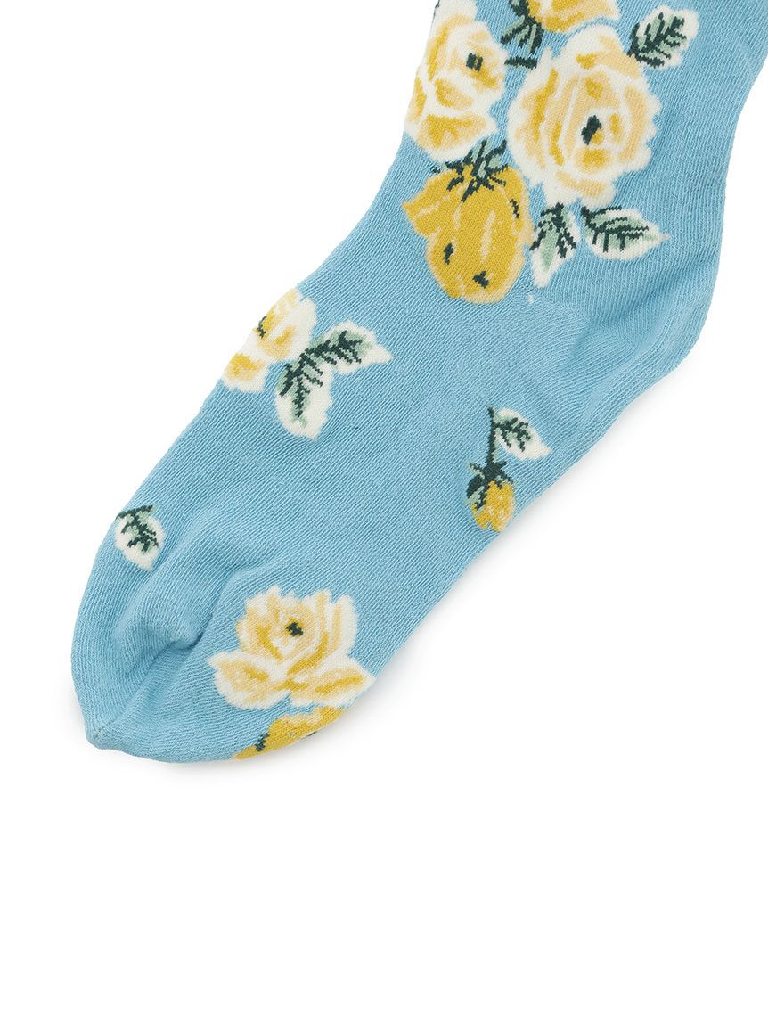 LILY BROWN×KEITA MARUYAMA】ジャガードブーケハイソックス