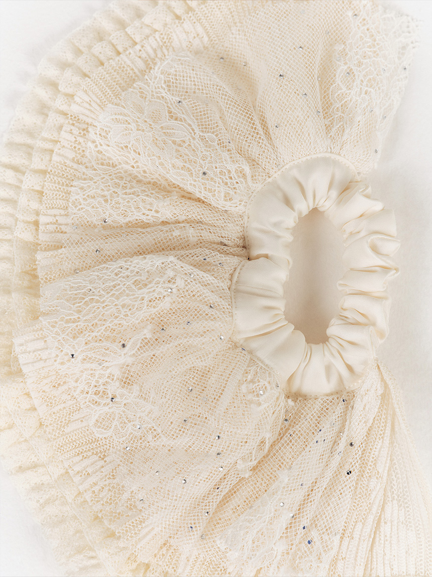 ハーフフリルシュシュ(ヘッドアクセサリー)｜アクセサリー｜LILY BROWN