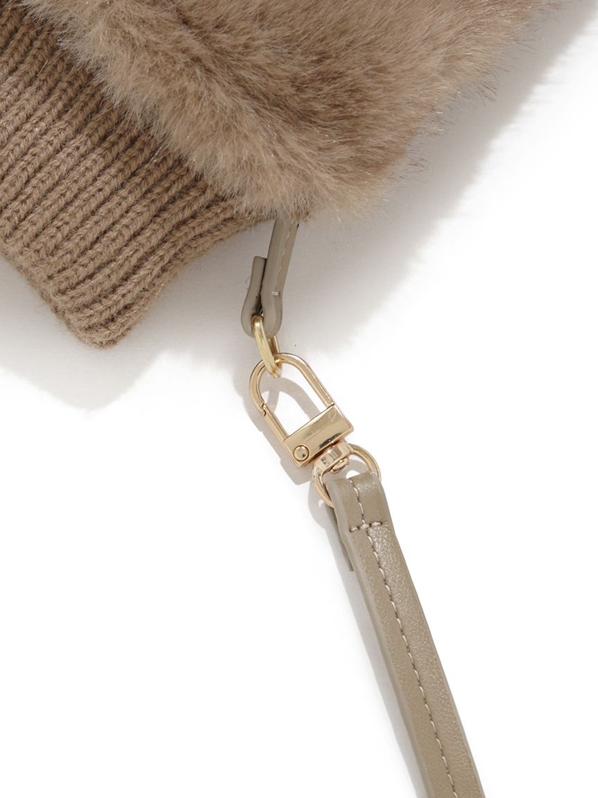 LILY BROWN×MARY QUANT】デイジーモチーフファーミトン(Hearts2Hearts