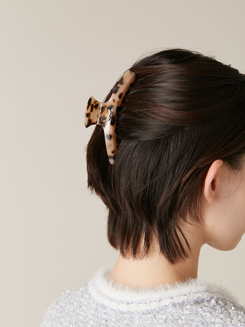 Lee Bennettリーベネットヴィンテージヘアクリップ LILY BROWN×MARY QUANT】デイジーバンスクリップ(ヘッドアクセサリー