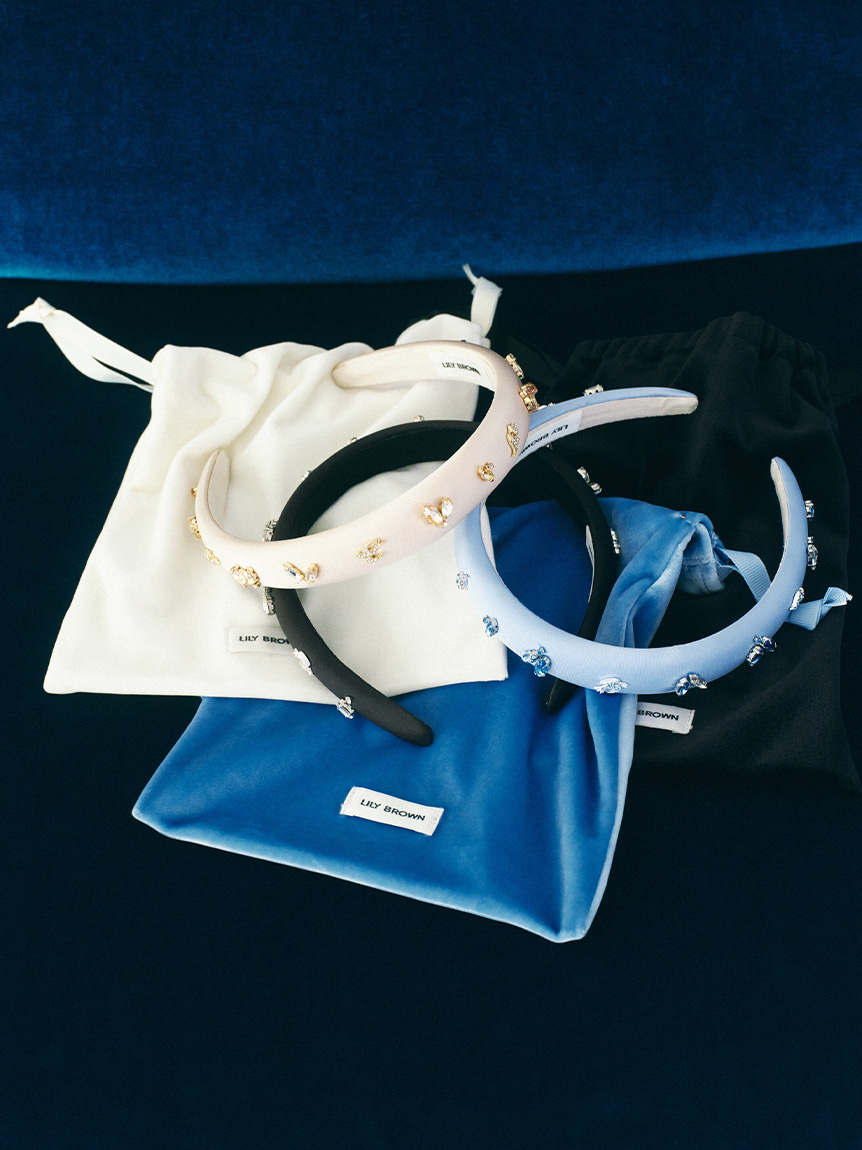 Lilywingビジューカチューシャ(Hearts2Hearts着用)(ヘッドアクセサリー