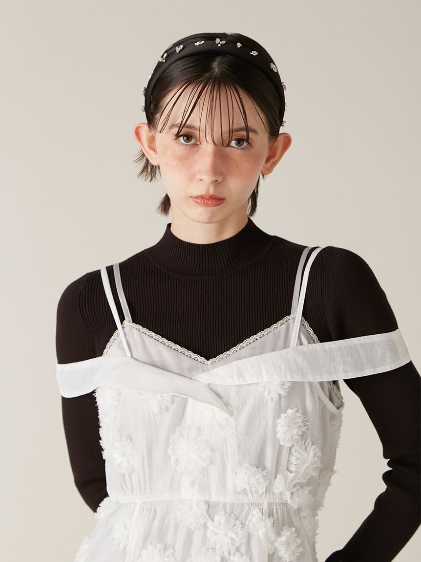 Lilywingビジューカチューシャ(Hearts2Hearts着用)(ヘッドアクセサリー