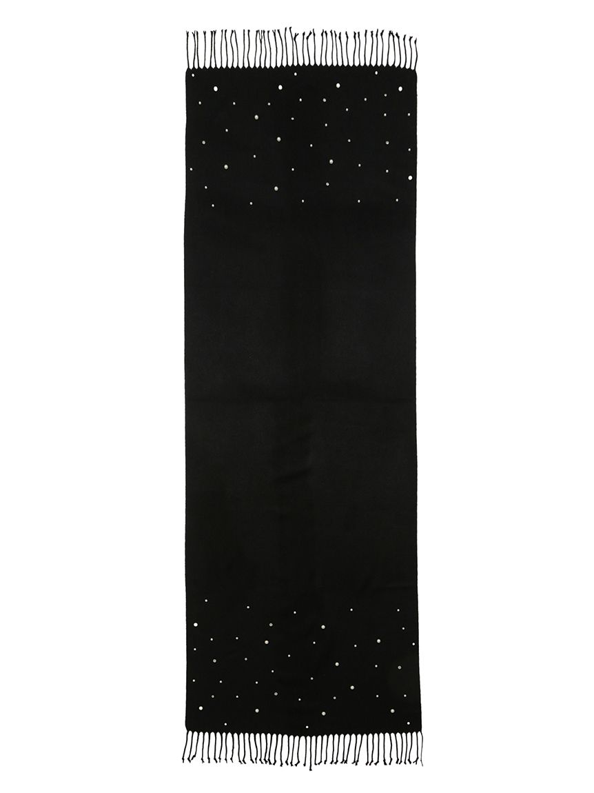 L.B CANDY STOCK]パールビジュー付きストール(ストール・マフラー