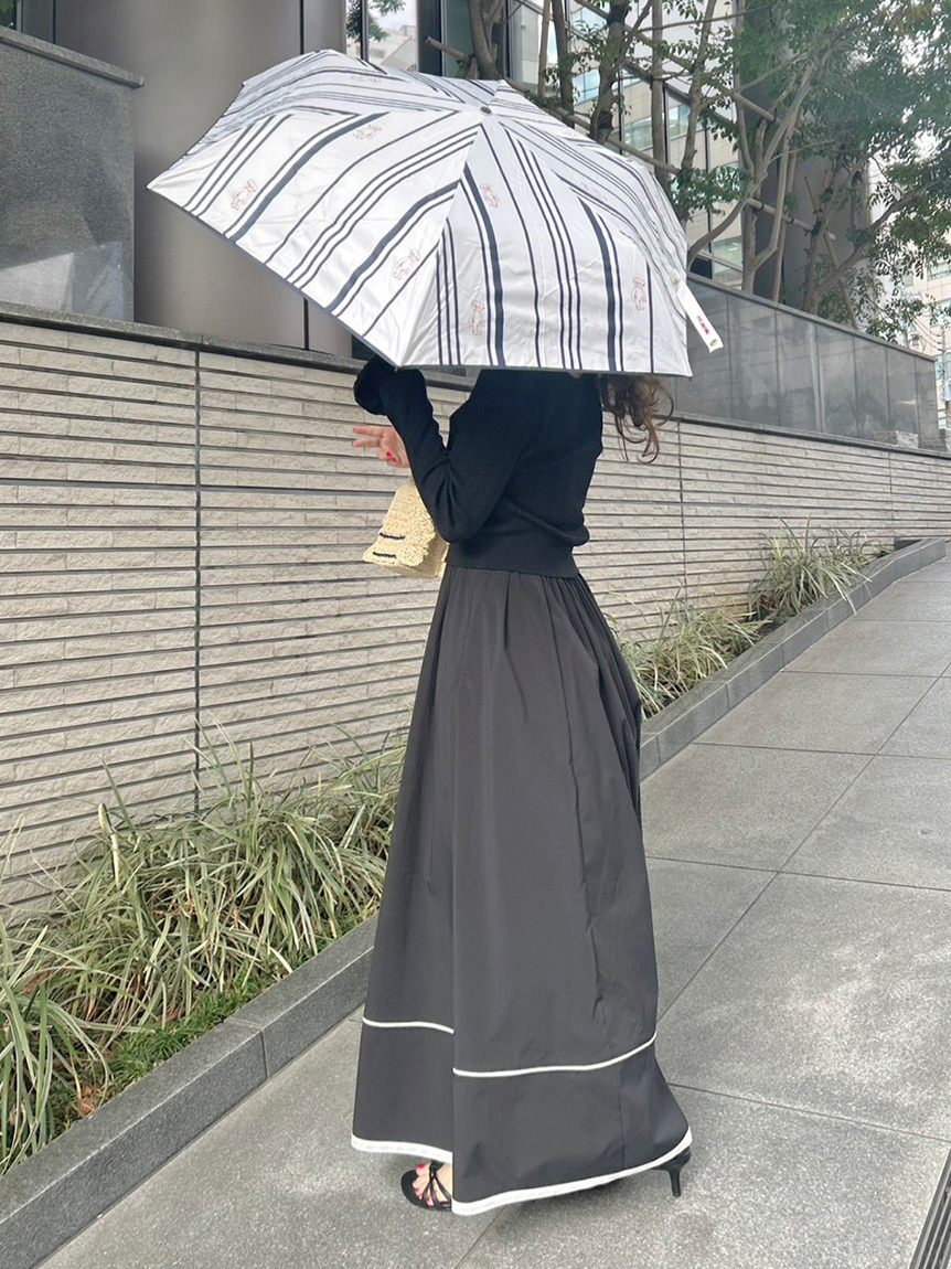 LILY BROWN×PROTECT U】Lily Bearモチーフ晴雨兼用折り畳み日傘(雑貨