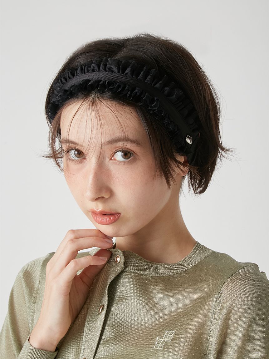 フリルヘアーバンド(雑貨)｜ファッション雑貨｜LILY BROWN（リリー